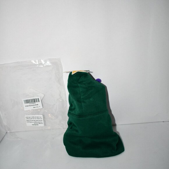 Gavigain Christmas Pet Cape - Fleece Holiday Dog Outfit with Pom Poms and MEDIUM - Picture 2 of 4